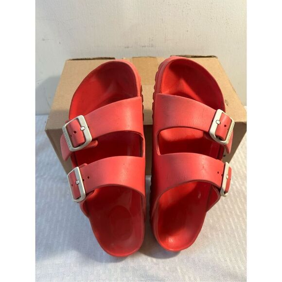 Birkenstock pink rubber straps size 38 (scuffs) - Picture 3 of 8